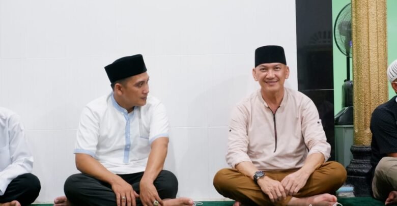 Wakil Bupati Natuna Safari Ramadhan di Masjid Darussalam Desa Harapan Jaya