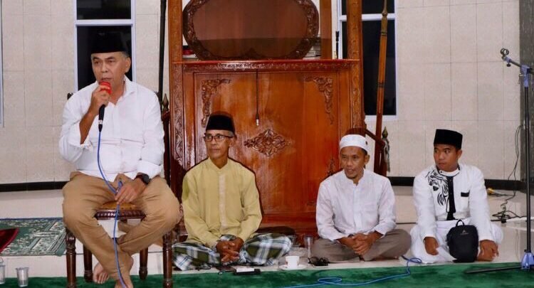 Ramadhan ke 28 Bupati Natuna Safari Ramadhan di Mesjid Ibnu Salim