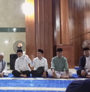 H. Budi Dermawan, Menghadiri Syafari Rmadan Perdana Wagub Marlin, di Masjid Agung Natuna