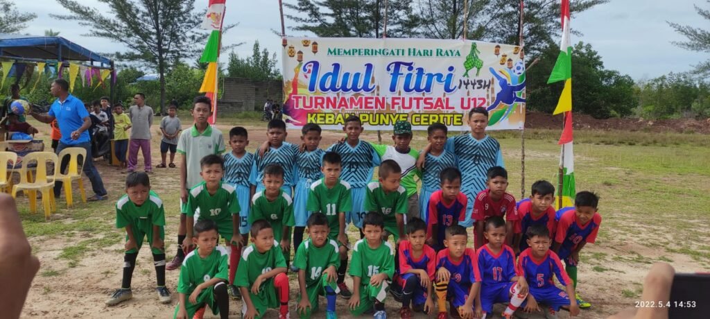 Pemuda Keban Gelar Turnamen Futsal U-12 Peringati Hari Raya Idul Fitri