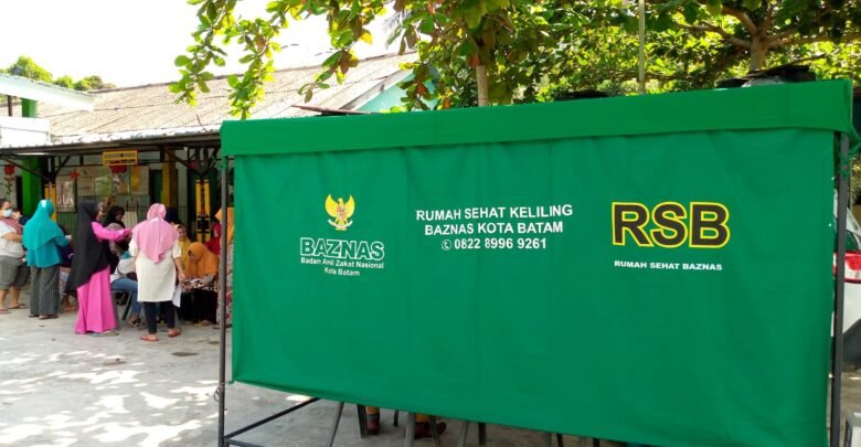 Pelayanan Keliling Rumah Sehat Baznas Kota Batam