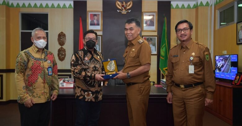 Bupati Natuna Sambut Hangat Ka Kanwil Kemenkumham Kepri