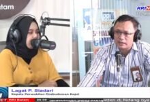 Kepala Perwakilan Ombudsman RI Provinsi Kepulauan Riau, Lagat Siadari