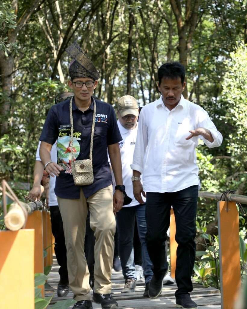 Kepala BP Batam Bersama Menparekraf Kunjungi Desa Wisata Mangrove