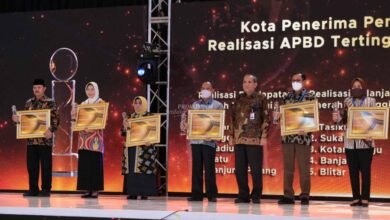 Realisasi Pendapatan Daerah Tertinggi, Tanjungpinang Terima Penghargaan dari Mendagri