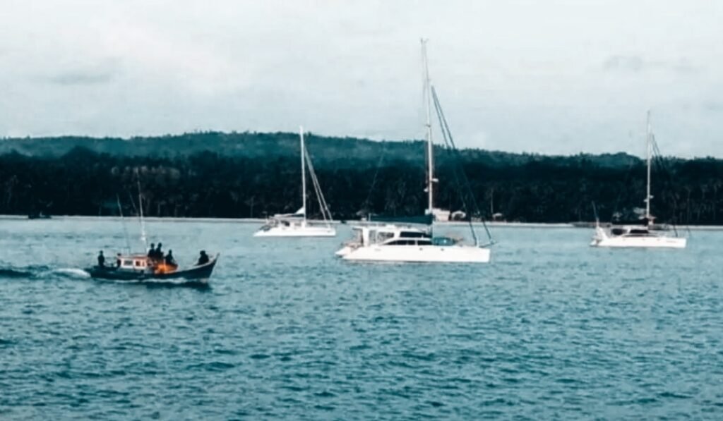 Kapal Pesiar Milik Wisatawan Mancanegara Mulai Ramai Kunjungi Natuna
