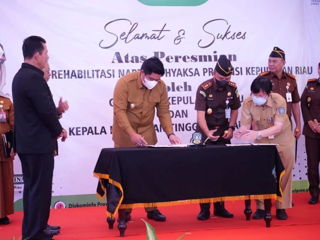 Kabupaten Bintan telah resmi memiliki Balai Rehabilitasi bagi para pecandu narkoba