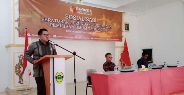 Bawaslu Lingga Minta Masyarakat Aktif Awasi Pemilu 2024