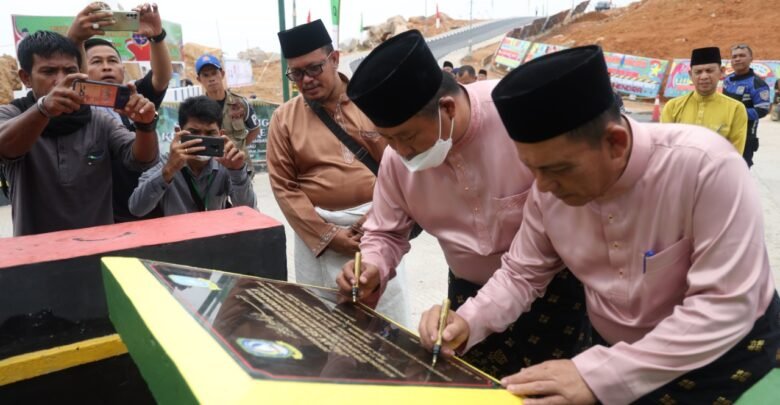 Jembatan Selayang Pandang II di Tarempa Jadi Ikon Baru Anambas