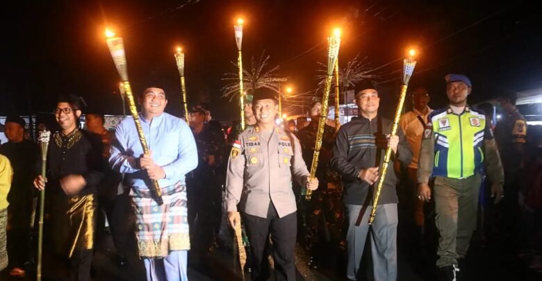 Kabupaten Bintan Gelar Pawai Obor Sambut Tahun Baru Islam