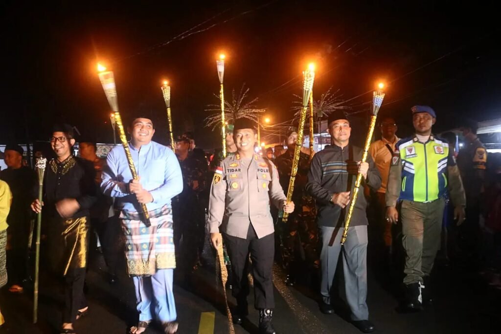 Kabupaten Bintan Gelar Pawai Obor Sambut Tahun Baru Islam