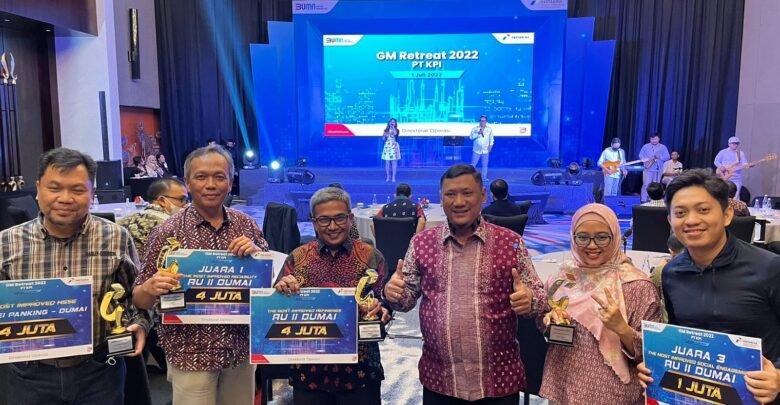 PT KPI RU Dumai Diganjar 4 Penghargaan Pada Ajang Refinery Award