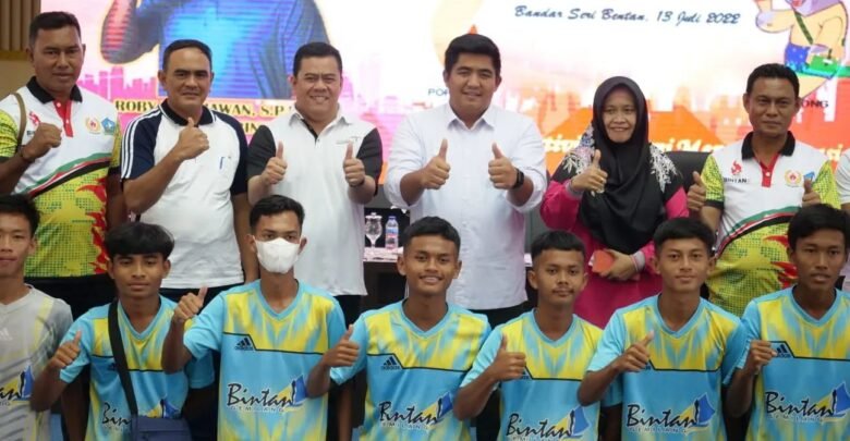 Popda Kepri Ke VIII, Roby Lepas 154 Putra-Putri Terbaik Bintan
