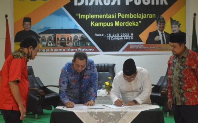 Implementasi Kampus Merdeka, STAI Natuna Jalin Kerjasama Dengan FKIP UNRI