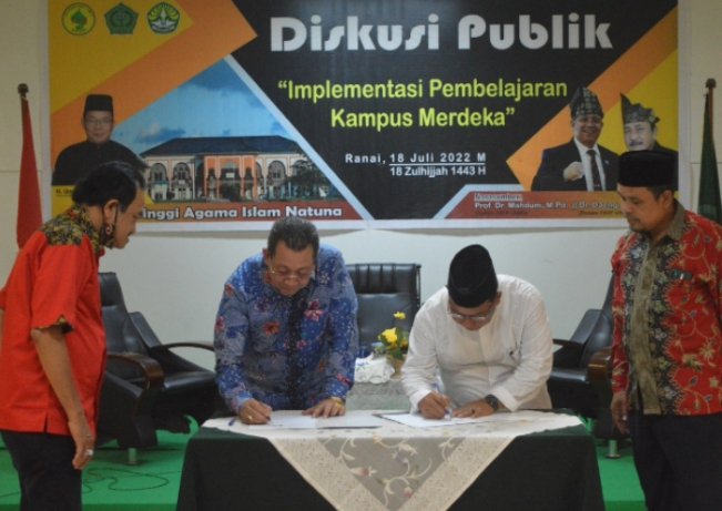 Implementasi Kampus Merdeka, STAI Natuna Jalin Kerjasama Dengan FKIP UNRI