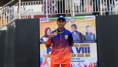 Siswa SMAIT Taruna Ar Risalah Tanjungpinang, M. Arroyyan Hamel Sabet 2 Emas