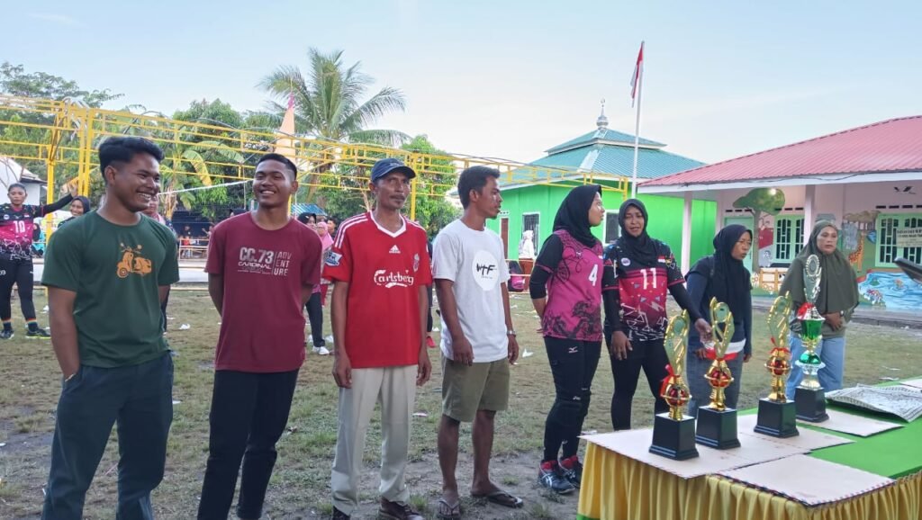 Tim yang menjadi Juara Dalam Kegiatan PORDES Tanjung Kilang 2022