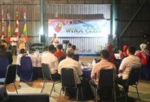 Pangkalan TNI AU RSA Adakan Malam Wira Club di Hanggar Timur Lanud RSA Natuna