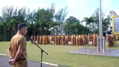 Pimpin Apel Perdana, Zulhidayat Imbau Ciptakan Lingkungan Kerja yang Nyaman