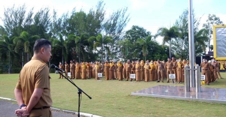 Pimpin Apel Perdana, Zulhidayat Imbau Ciptakan Lingkungan Kerja yang Nyaman