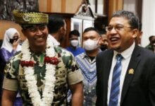 Raden Hari Sambut Hangat Panglima TNI Andika Perkasa Saat ke Kepri