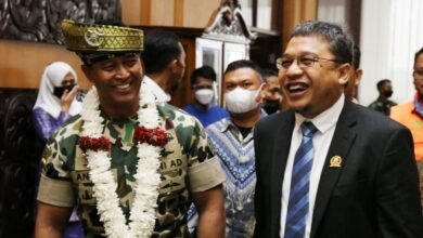 Raden Hari Sambut Hangat Panglima TNI Andika Perkasa Saat ke Kepri