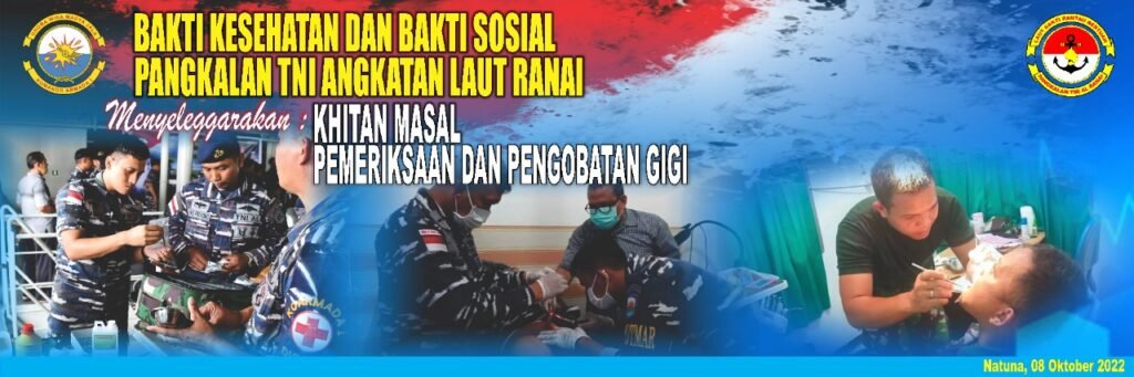 Sambut HUT TNI Ke-77 Koarmada I Gelar Bakti Sosial di Wilayah Perbatasan