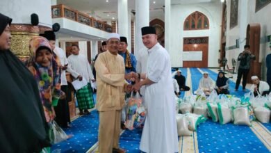 Pemerintah Kabupaten Natuna Gelar Doa Tolak Bala Di Mesjid Agung Natuna