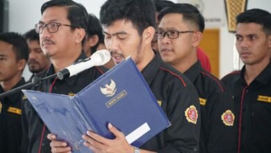 Pelantikan dan Pengukuhan Pengurus Karang Taruna Kabupaten Natuna Masa Bhakti 2022-2027