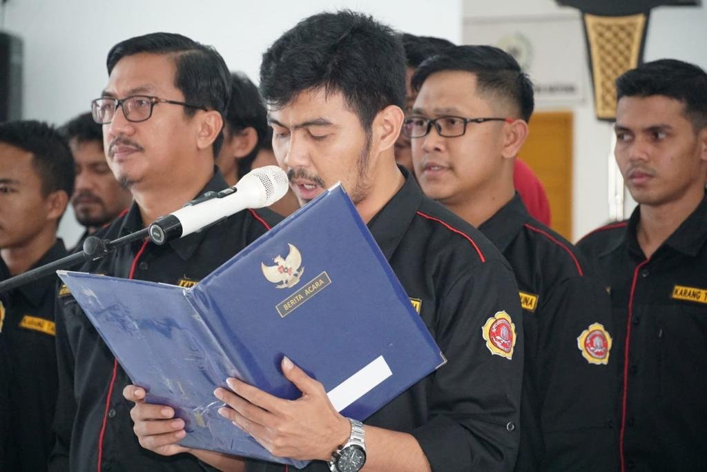 Pelantikan dan Pengukuhan Pengurus Karang Taruna Kabupaten Natuna Masa Bhakti 2022-2027