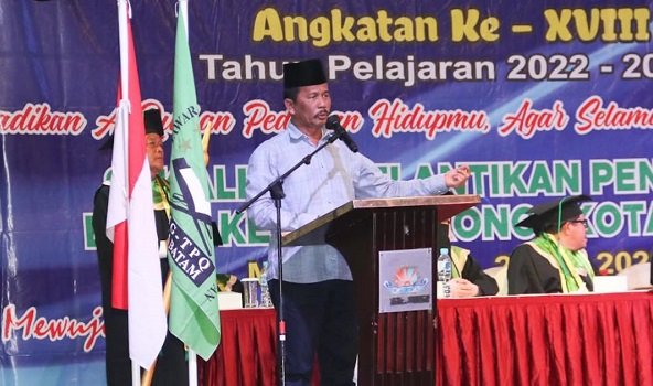 Walikota Batam Muhammad Rudi Terus Siapkan Generasi Emas Kota Batam