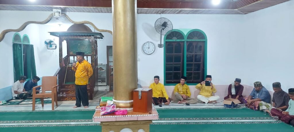 DPD II Partai Golkar Natuna Safari Ramadhan di Masjid Jamik Desa Tanjung