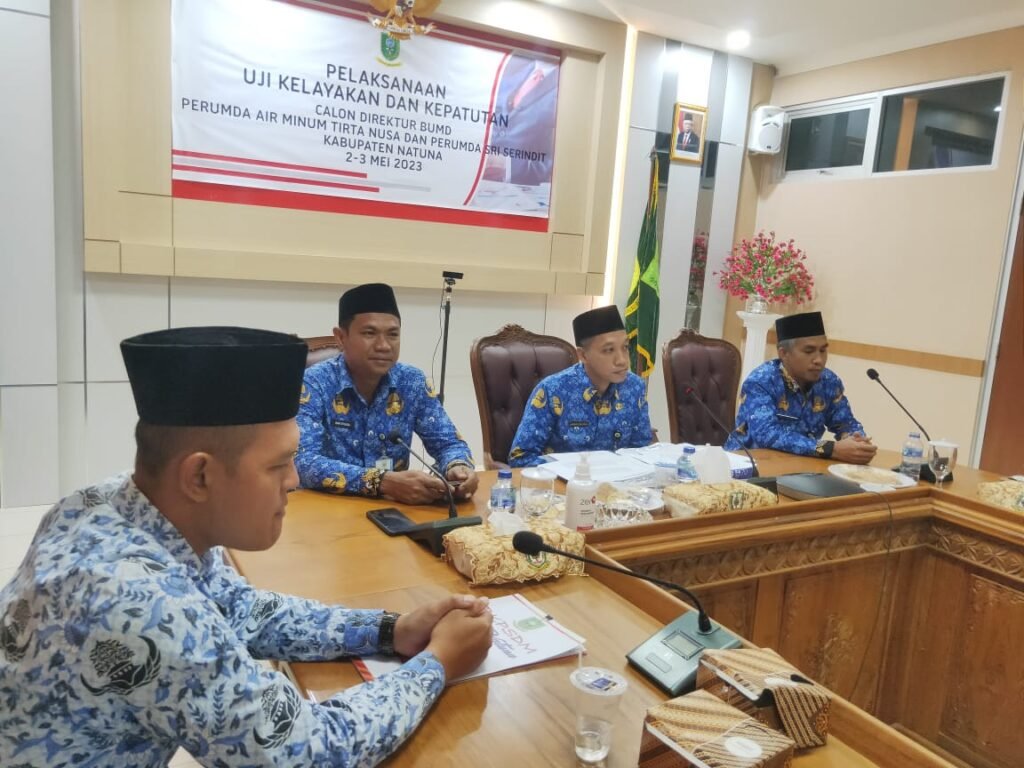 2 Direktur Perumda Natuna Harus Bisa Majukan Perusahaan