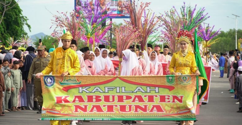 Bupati Natuna Hadiri Acara Pawai Ta'aruf STQH Ke X Provinsi Kepulauan Riau