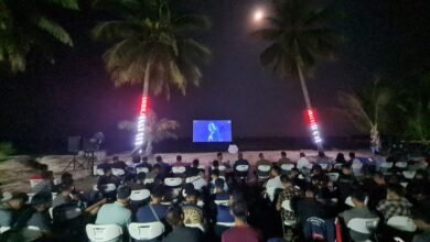 Danlanud RSA Natuna Gelar Nobar Malam Budaya Bersama Prajurit TNI AU Ranai