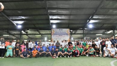 Sekdaprov Kepri Resmi Tutup Liga Futsal Sambut May Day 2023