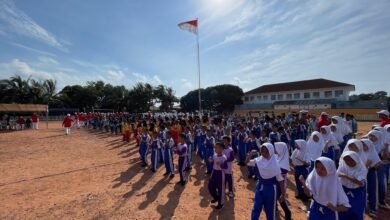 Lomba Jelang Perayaan HUT RI ke 79 di Pulau Perbatasan