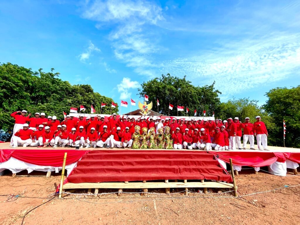 Lomba Jelang Perayaan HUT RI ke 79 di Pulau Perbatasan Resmi Dibuka