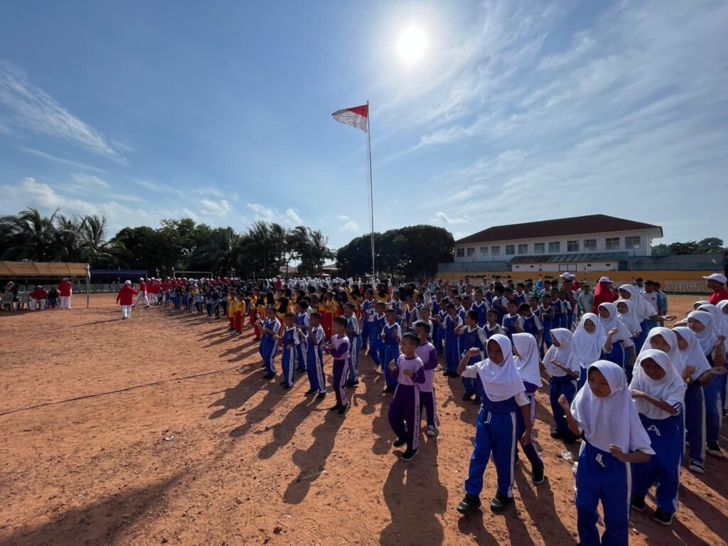 Lomba Jelang Perayaan HUT RI ke 79 di Pulau Perbatasan