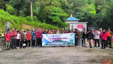 Aksi Bersih Gunung Ranai Berhasil Kumpulkan 89 Kg Sampah