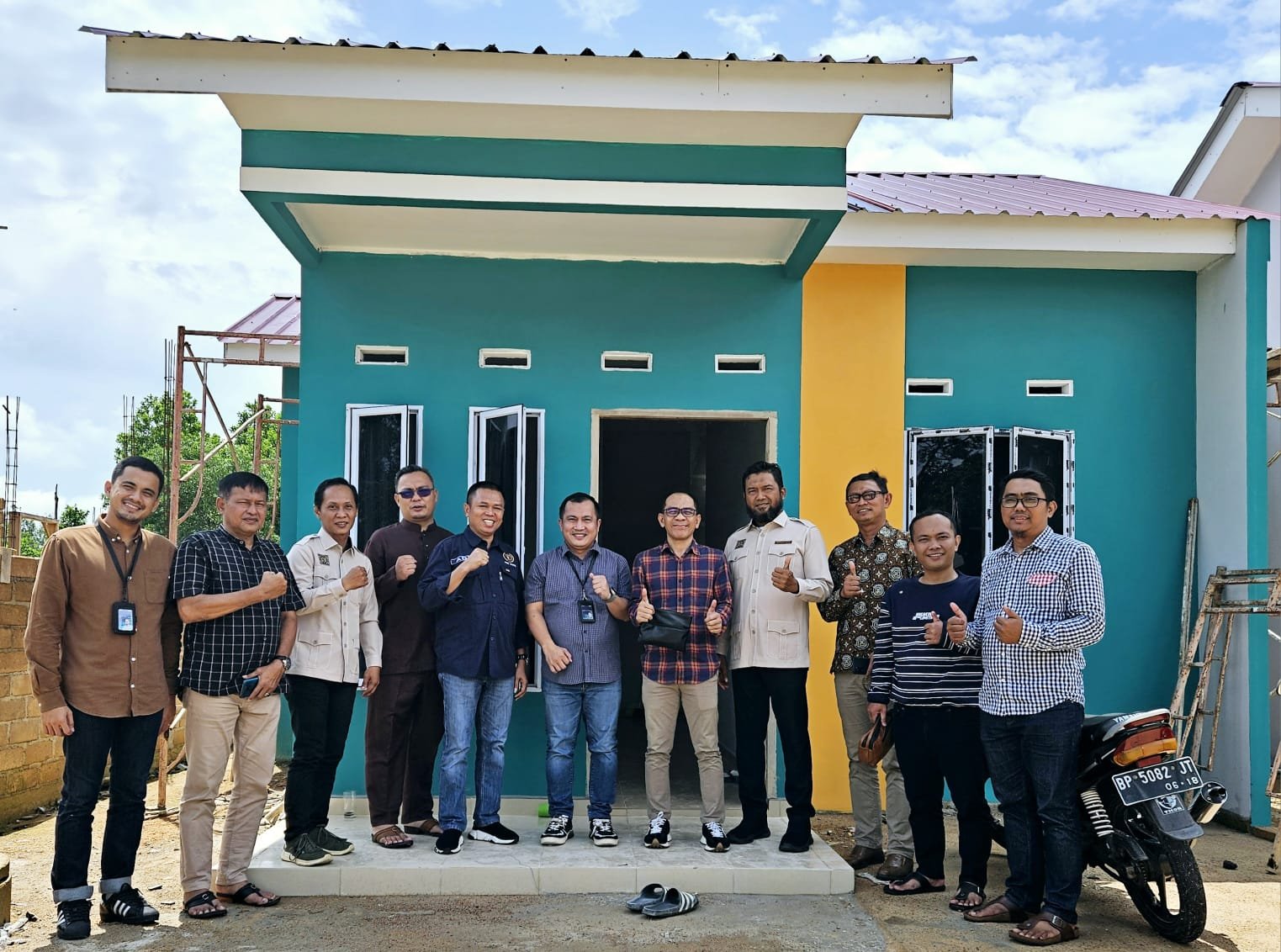 Andi Himbau Anggota PWI Kepri Manfaatkan Fasilitas Rumah Subsidi