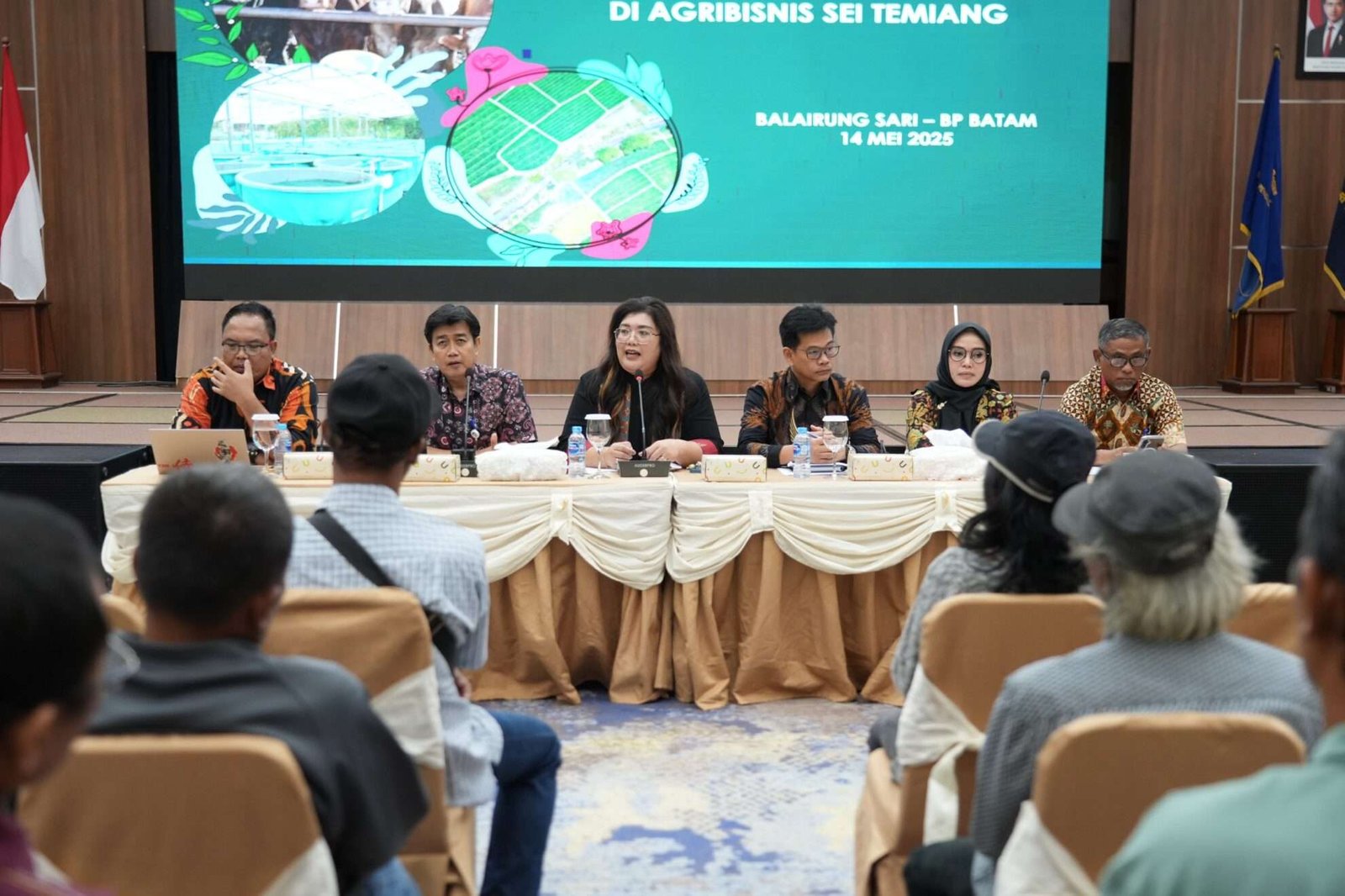 Tatap Muka Perdana BP Batam dengan Pelaku Usaha di Kawasan Agribisnis Sei Temiang