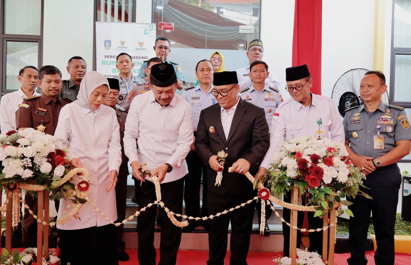 Wakil Gubernur Kepri Dampingi Ketua Baznas RI Resmikan RSB Kepri