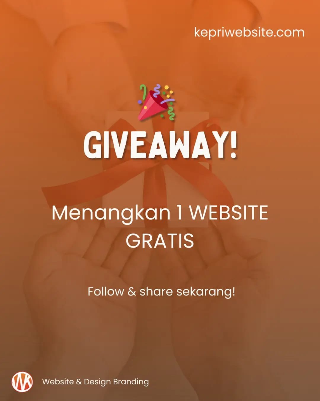 Giveaway Website Gratis dari KepriWebsite