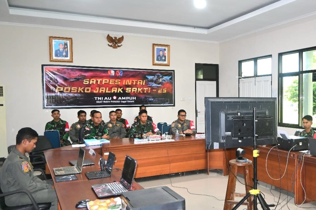 Lanud RSA Natuna Ikuti Gladi Posko Jalak Sakti 2025