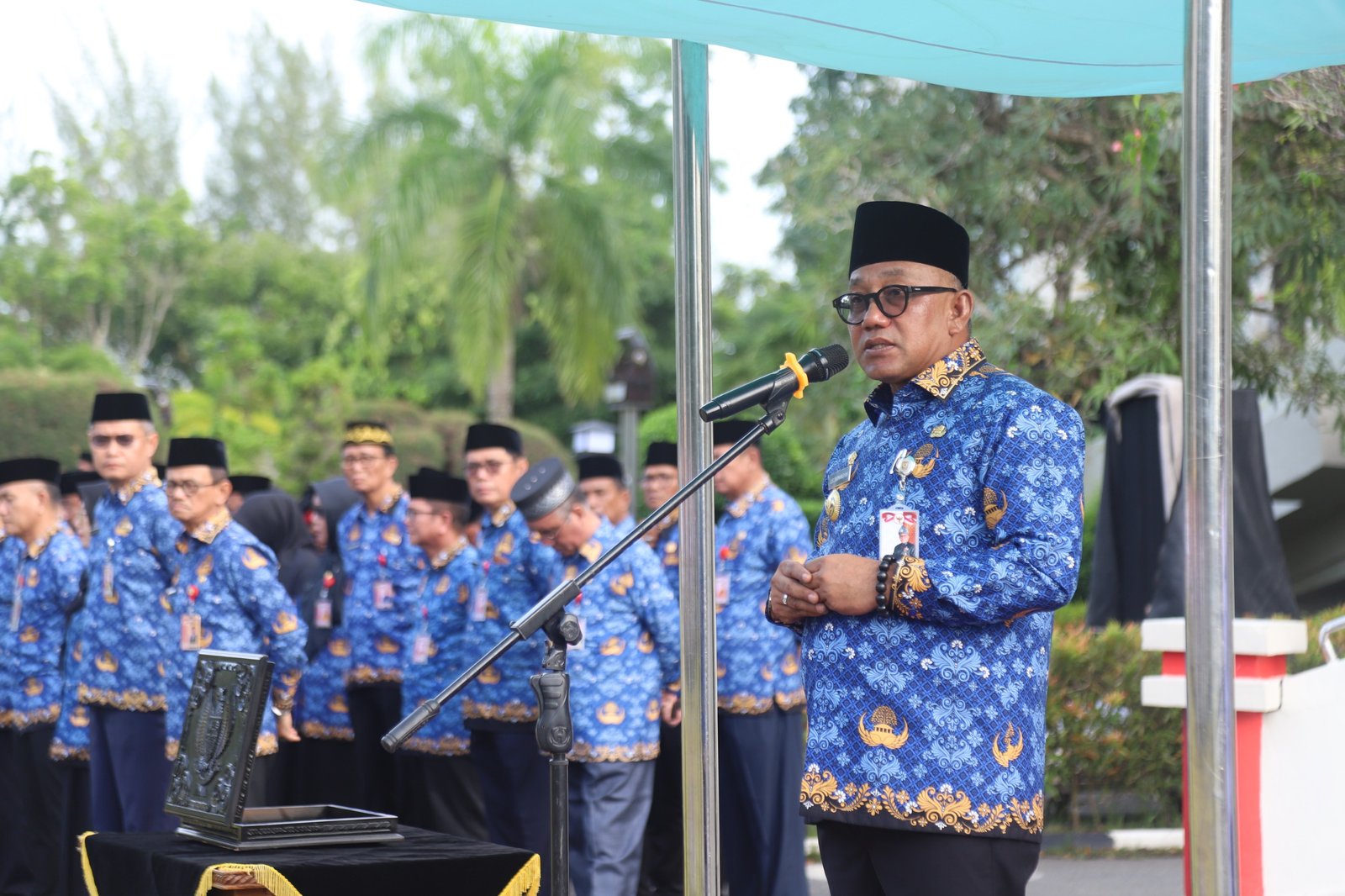 Pemko Tanjungpinang Gelar Upacara Peringatan Hari Lahir Pancasila 2025