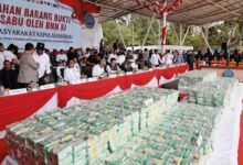 Pemusnahan 2 Ton Sabu di Batam, Wagub Kepri Apresiasi Kerja Keras Aparat Penegak Hukum
