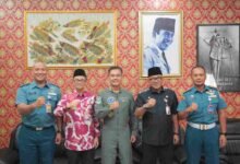 Wali Kota Lis Terima Kunjungan Silaturahmi dari Danlanudal Tanjungpinang dan Danpom Koarmada I
