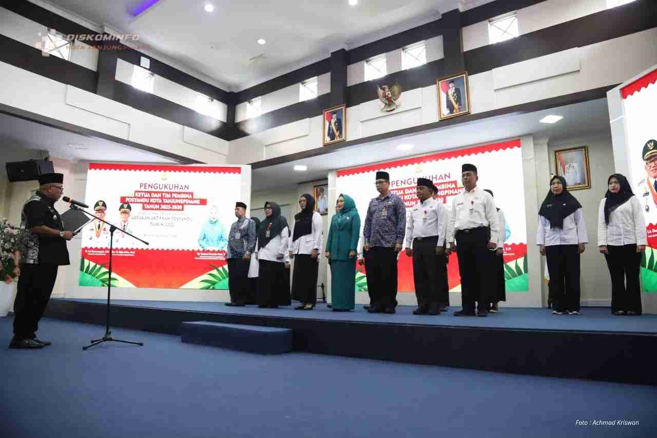 Wali Kota Tanjungpinang Lis Darmansyah Kukuhkan Tim Pembina Posyandu