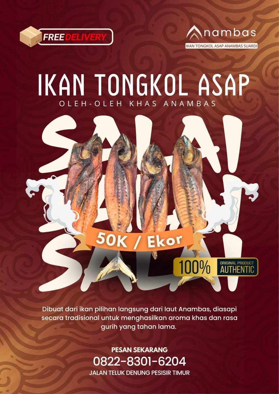 Ikan Tongkol Asap Anambas Kini Jadi Oleh-Oleh Unggulan Kepulauan Riau